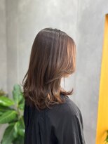 オーストヘアジジ(Aust hair Gigi)&nbsp;大人レイヤー　スモーキートパーズ