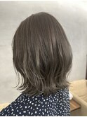 ハイライトカラー◎アッシュグレー