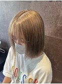 ミルクティーベージュカラー