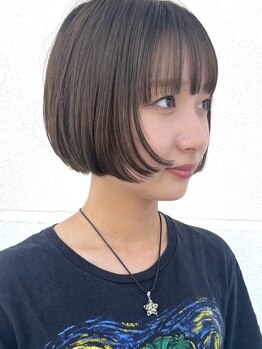 リマ(ryhma/n)の写真/【カット¥2600～】骨格補正カットで小顔に♪骨格/髪質/クセを見極めたカット技術で朝のスタイリングも楽に!