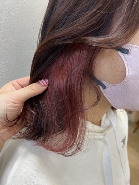 フィゼル 福島店(fizelle) イヤリングカラー×ピンク♪