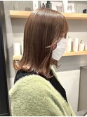 ミルクティーベージュ/ダブルカラー/ブリーチ/髪質改善/下北沢