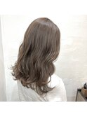 【ブリーチなし】くすみベージュ