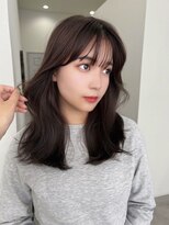 ソヨン 栄2号店(SOYON)&nbsp;イメチェン/こなれミディ/レイヤーカット/2wayバング/大人前髪