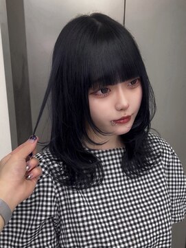 ビューナゴヤ 名駅(VIEW NAGOYA) 前髪カタログ/イメチェンスタイル／ウェーブパーマ/こなれミディ