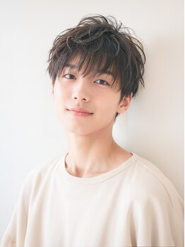 ハヌル(Haneul)の写真/【メンズ限定】カット＋プチヘッドスパのお得なクーポンあり◎スタイリングも楽になる、扱いやすいStyleに!