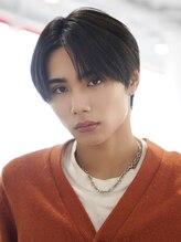 オーシャントウキョーシブヤ(OCEAN TOKYO shibuya) ワックスなしフェザーパーマニュアンスパーマセンターパート