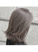 ★大人かわいい/グレーアッシュ/透明感カラー/金沢
