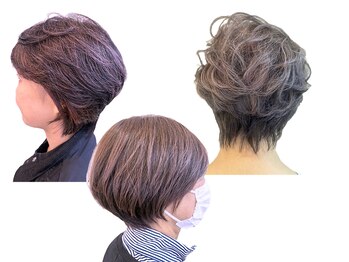 イーリングの写真/ヘアマニキュアで白髪染め、白髪ボカシが得意な希少サロン