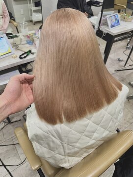 プライズ 成増店(prize) ミルクティーベージュハイトーンダブルカラー成増