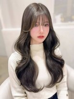 ノエシキカ(noe sikika)&nbsp;着物/フェミニンロング/似合わせカット/ウェーブミディアム/栄a6