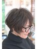 ショート限定ニュアンスポイントパーマ