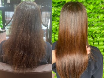ディレ(direM)の写真/糟屋郡で取り扱いが希少な最新薬剤。最新の技術で憧れの艶髪、美髪が叶う！