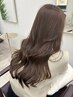 【持ち帰り商品付き！】カット+カラー+美容液セラミドトリートメント￥13050→