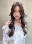 【kate 大宮】ショコラブラウン×韓国風ウェーブ巻き