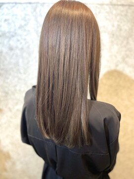 ガーディナ(Gardina) ベージュ 髪質改善トリートメント ストレート 艶髪 20代30代