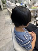 縮毛矯正ビフォーアフター！ボリュームダウンヘア