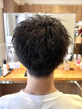 ネオリーブニコ 大井町店(Neolive Nico) メンズ スパイキーショート パーマスタイル