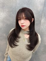 クム(kumu) 【kumu】 ロングレイヤー/顔周りカット/栄/名古屋