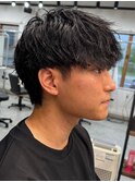 栃木メンズ波巻きスパイラルパーマシャドウパーマツイストパーマ
