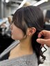 【youhei指名限定】前髪カット&顔まわりカット&巻き仕上げ3100円
