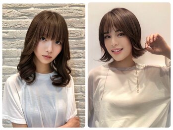 ラメール イオン能代店(La Melu)の写真/自分でも簡単にキマる!サロン帰りのスタイルがずっと続く◎自宅でも簡単にサロン帰りの仕上がりを再現♪