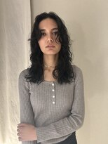 ノラギンザユー(NORA GINZA/U)&nbsp;ウルフウフルカットレイヤーカットパーマ