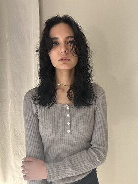 ノラギンザユー(NORA GINZA/U) ウルフウフルカットレイヤーカットパーマ