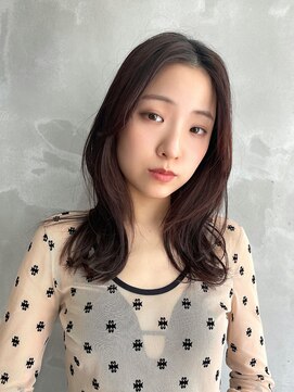 アメリ 武蔵小杉店(Ameri) ミディアム×顔周りレイヤー〈2〉