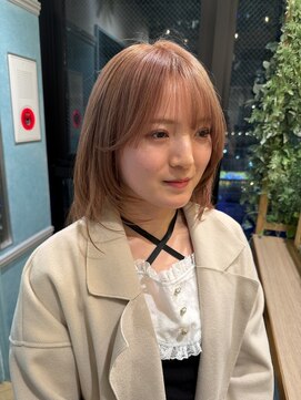 ロンドフルール 大宮東口(Lond fleur) ミニウルフレイヤーカット顔周りカット前髪カット韓国ボブ/大宮