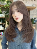 グランド(GRAND)&nbsp;ロングヘア20代30代ストレートレイヤー前髪あり表参道