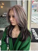 インナーカラーブリーチカラーハイライトカラー