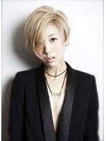 ギミック 自由が丘(gimmick)&nbsp;ハイトーンのくびれショート/ハンサムショート(髪質改善サロン)