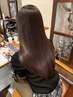 【ツヤサラ叶う】カット+カラー+髪質改善縮毛矯正+Aujuaトリートメント