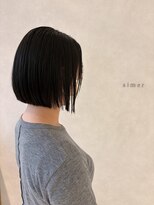 エメ バイ ヘアーポケット(aimer by hair pocket)&nbsp;*+aimerが叶える...切りっぱなしボブ×酸性ストレート*