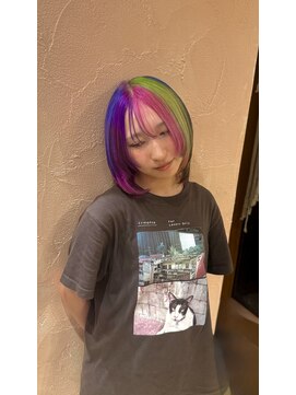 ベベ バイ モップス(be'be' by MOPS) デザインカラー×ミディアムレイヤー