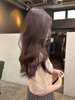 ヌープヘアーアイス(NUUP.hair ici)&nbsp;★ブリーチなしダブルカラーピンクラベンダーピンクブラウン