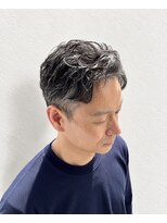 カスミ 霞(KASUMI)&nbsp;ジェントル爽やか色気ヘアー　20代/30代/社会人/ビジネス/スーツ