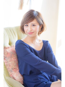 ミエルヘアーエスト 新宿店(mielhair est) 【mielhair新宿】甘めふんわり感ボブ新宿