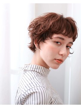 ネオリーブアイム 横浜西口店(Neolive aim) くせ毛風ウエーブショート