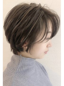 ロンド 表参道店(Lond) 【津賀雅也】ハイライト　小顔可愛いショートヘア