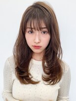 アフロート ギンザ(AFLOAT GINZA)&nbsp;20代30代40代　シースルーバング無造作レイヤー