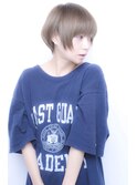 絶壁解消セシルカット☆小顔ショートヘア