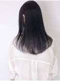 アッシュバイオレットのグラデーションカラー