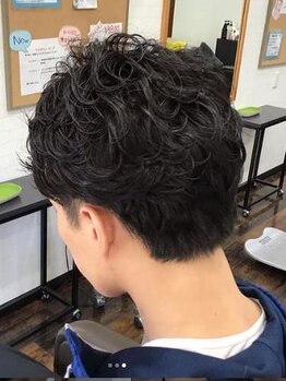 バリッラヘアー(Balilla HAIR)の写真/【理容室/バーバー/メンズ】豊富な経験で培った高いカット技術で作る人気の「フェードカット」が得意◎