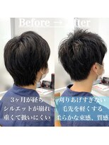 ロミーオム 本厚木(ROMMY. Homme)&nbsp;束感,ツーブロック,黒髪,ボディパーマ◎ROMMY.Homme本厚木