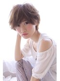 ☆トップふんわり☆レイヤーショートスタイル　マッシュパーマ