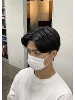 プライズ アイリス 池袋東口店(prize Iris)&nbsp;カルマパーマ/センターパート/メンズ/￥10780