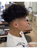 フェード ツイストスパイラルパーマ