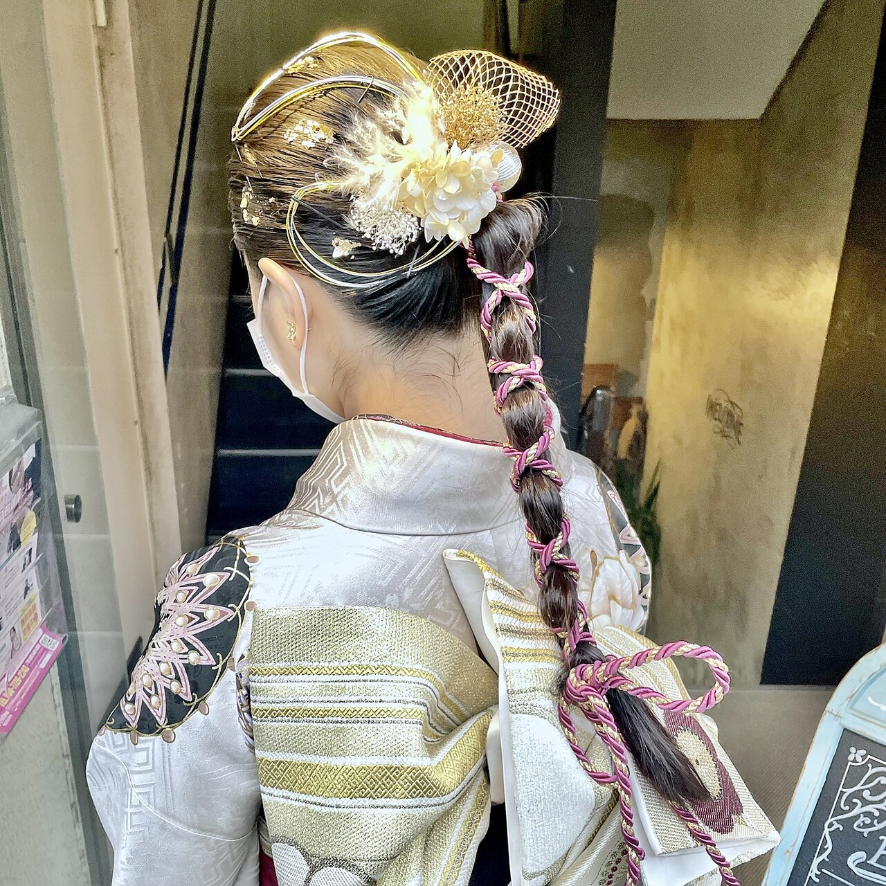 ꫛꫀꪝ✧No.1865 豪華盛り髪髪飾りセット